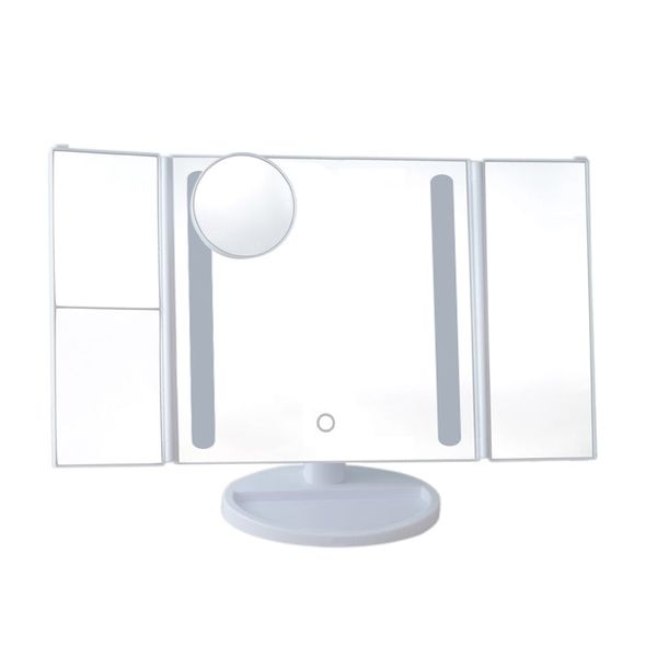 BeautyFX Adjustable LED Makeup Vanity Magnification Mirror