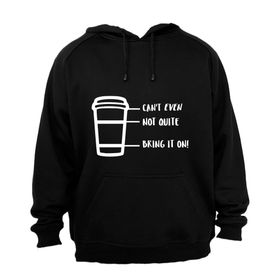 Coffee Levels - Mens - Hoodie - Black | Shop Today. Get it Tomorrow ...