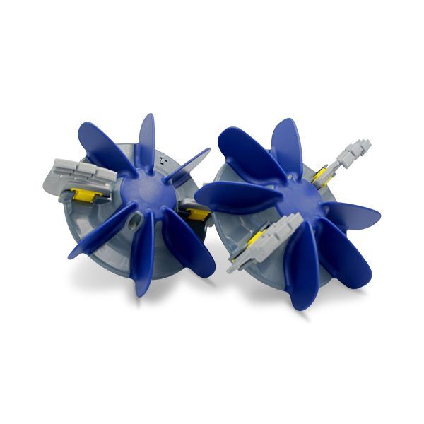 Zodiac MX8 Elite Fan Scrubber with Brushes