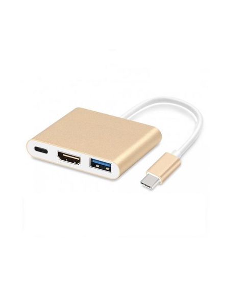 USB 3.1 USB-C Type C to HDMI Digital AV USB Charger Adapter SUPERSPEED USB