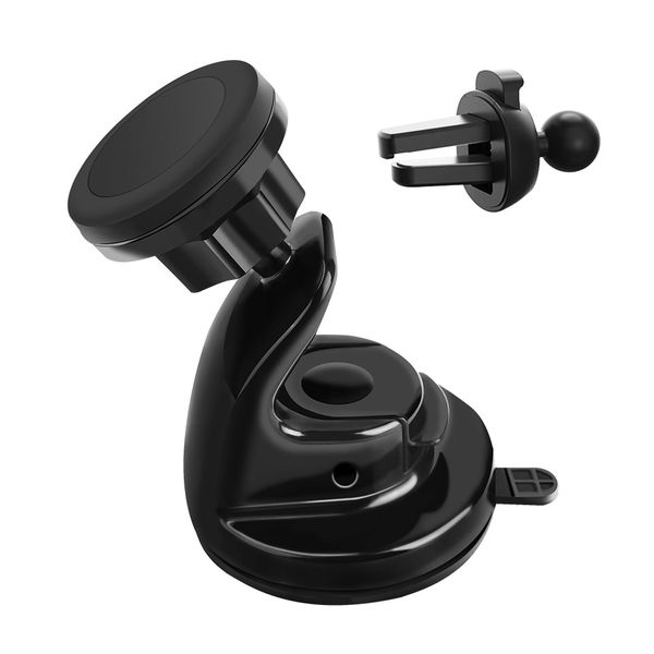 Metrans 360 Degree 2 in 1 Magnetic Phone Holder