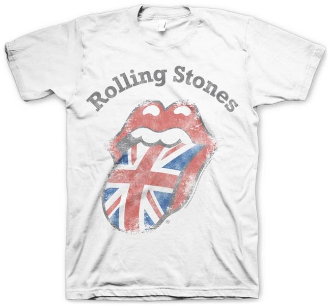 Rock Ts The Rolling Stones Distressed Union Jack