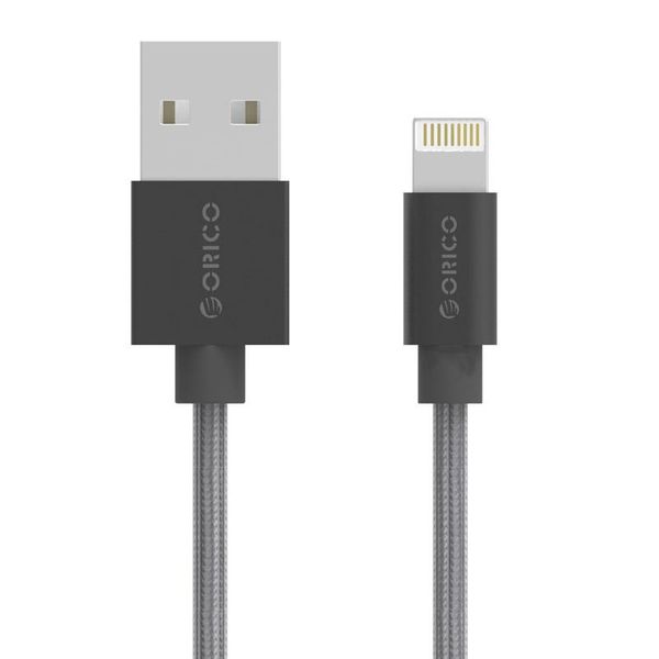 Orico Lightning Nylon 1m Cable - Black