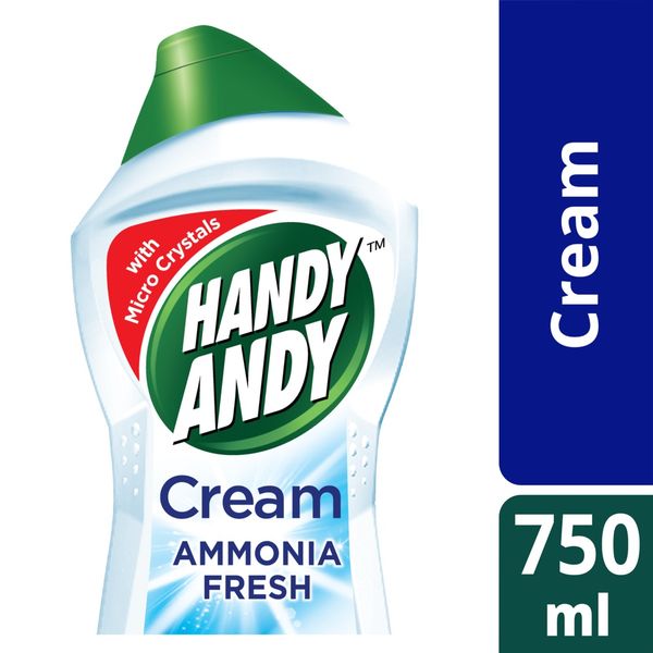 Handy Andy Ammonia Cleaning Cream 750ml (Pack of 5)