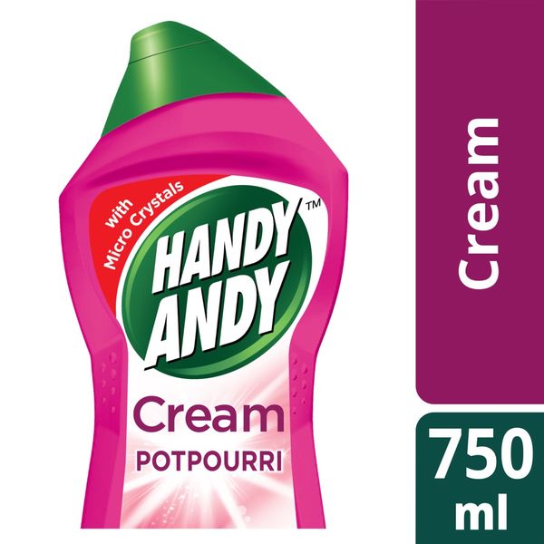 Handy Andy Potpourri Cleaning Cream 750ml (Pack of 5)