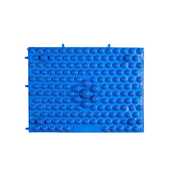 Foot Massage Acupressure Mat Muscle Massage Pad Walking Toe Plate-Blue