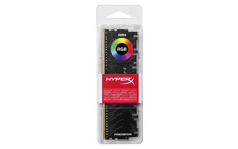 HyperX Predator RGB 16Gb DDR4-3200 CL16 Black