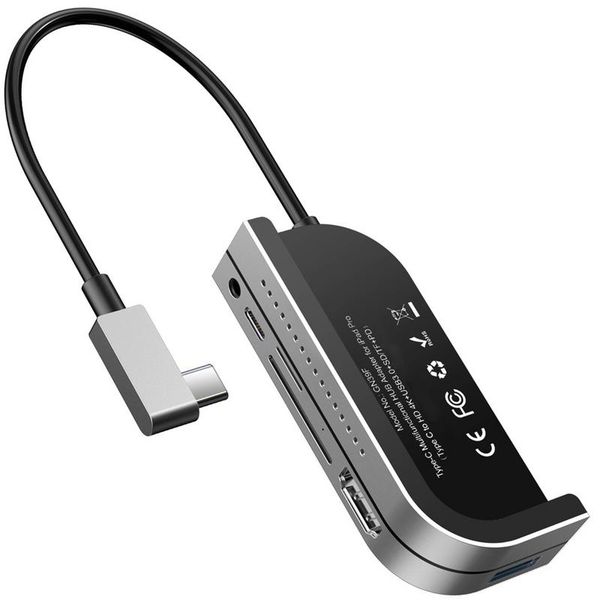 Baseus Bolthub iPad Pro USB Type-C PD, 4K@30Hz HDMI, SD/MicroSD, AUX, HUB