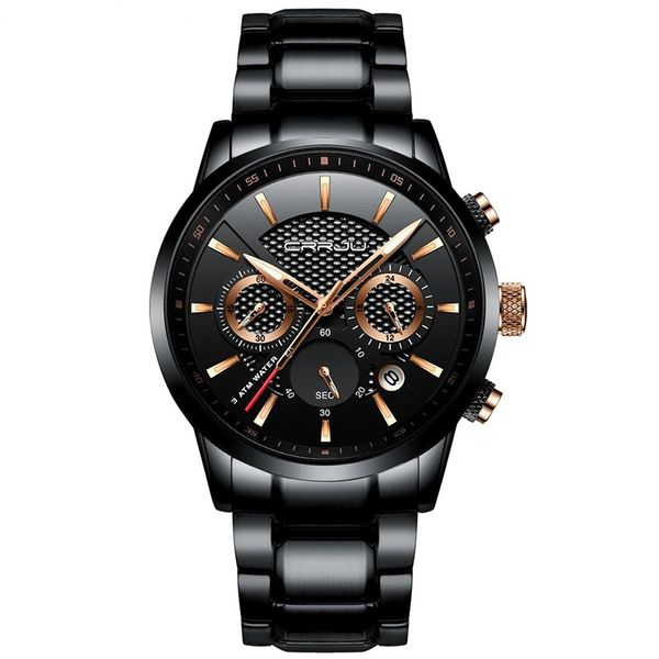 CRRJU 2212 Mens Watch - Black and Gold