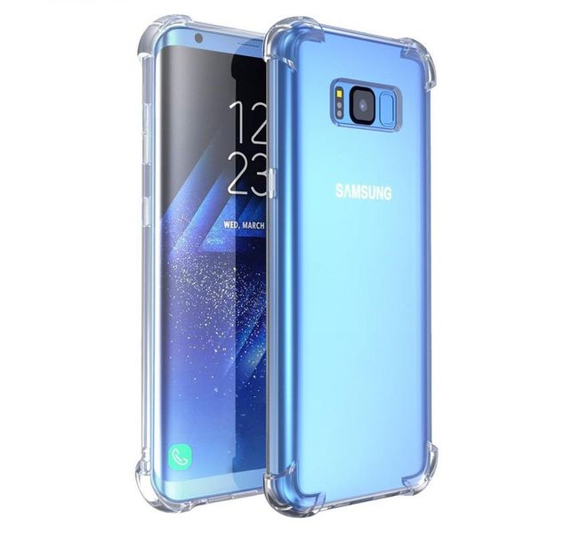 Nexco Shockproof Cover Case for Samsung S8 - Clear Transparent