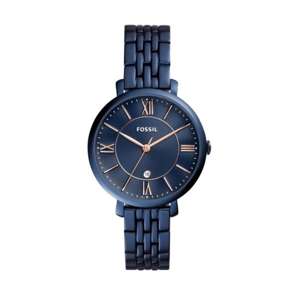 Fossil Jacqueline Blue Stainless Steel Watch - ES4094