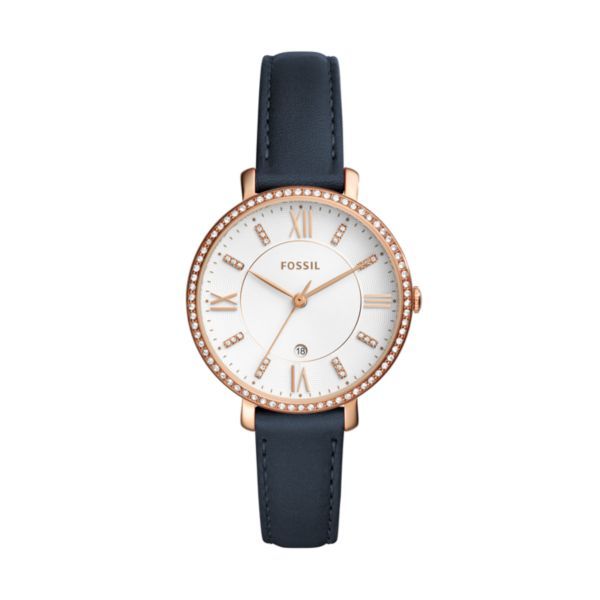 Fossil Jacqueline Blue Leather Watch - ES4291