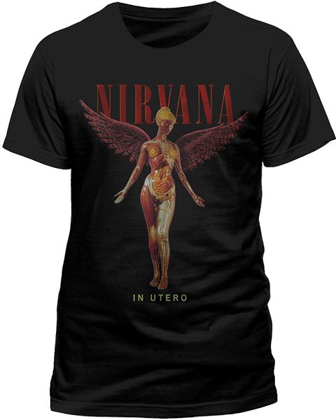 Rock Ts Nirvana Red In Utero
