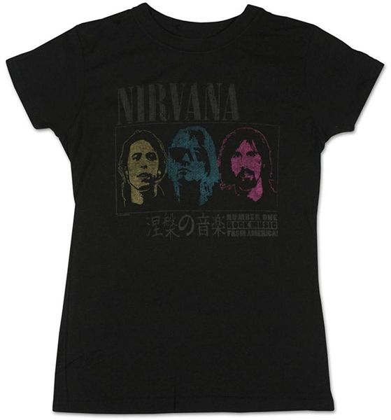 Rock Ts Nirvana NO 1 ROCK Ladies