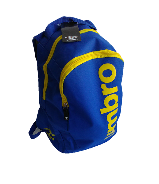 Umbro Sports Backpack Electric Blue Blazing Yellow