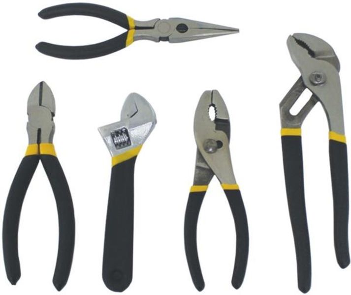 5 Piece DIY Plier Set