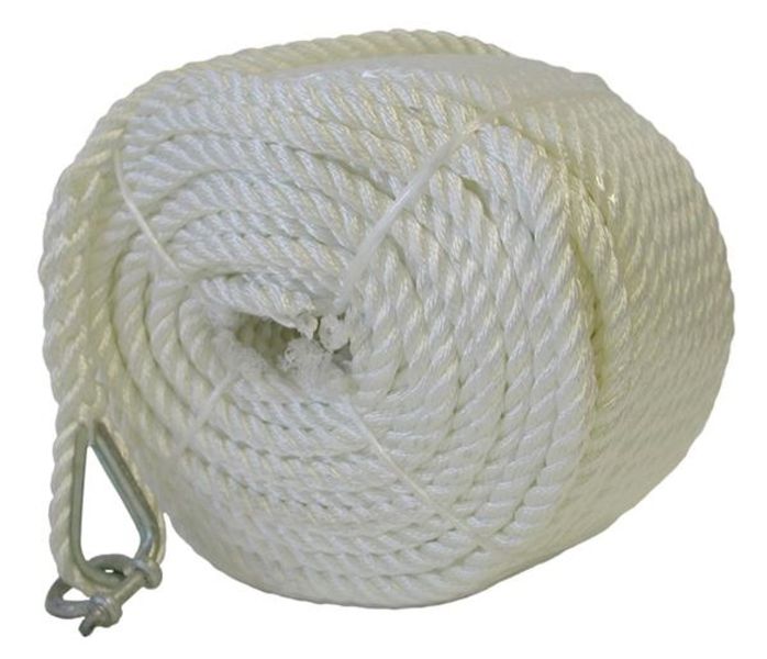 Polyester Anchor Rope - 8mm x 50 Meter Roll