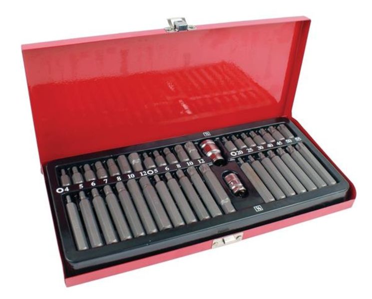 Toolco 40 Piece Hex and Spline Bit Set