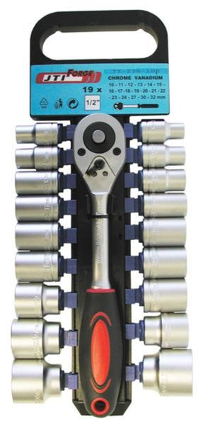 Socket Set 19 Piece Prof.1/2 DR