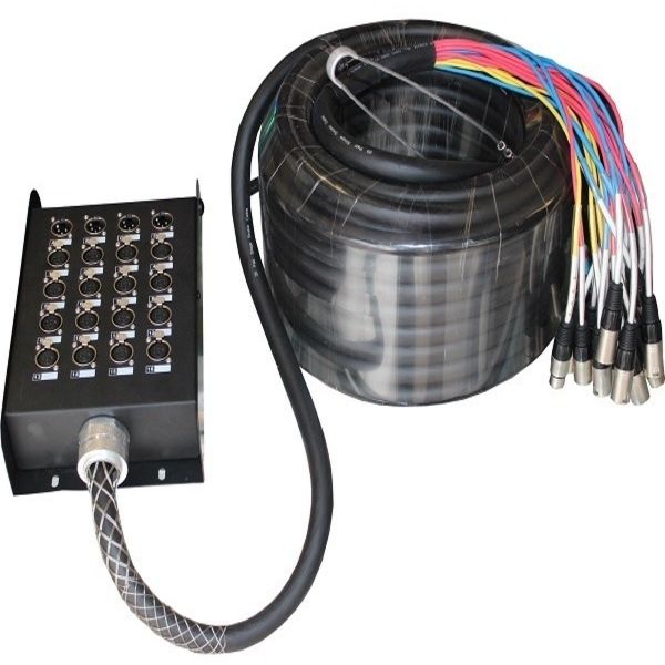 Kentech Snc44-20 Snake Cable 20 Channel 16 Send 4 Return 30m