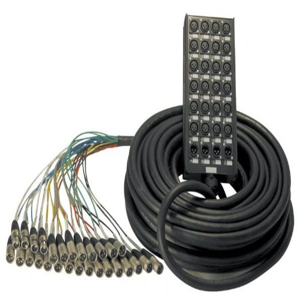 Kentech Snc44-28 Snake Cable 28 Channel 24 Send 4 Return 30m