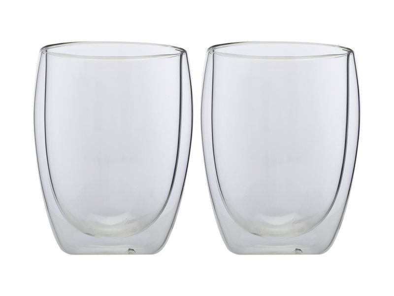 Maxwell and Williams Blend Double-Wall Cup 350ml - Set of 2