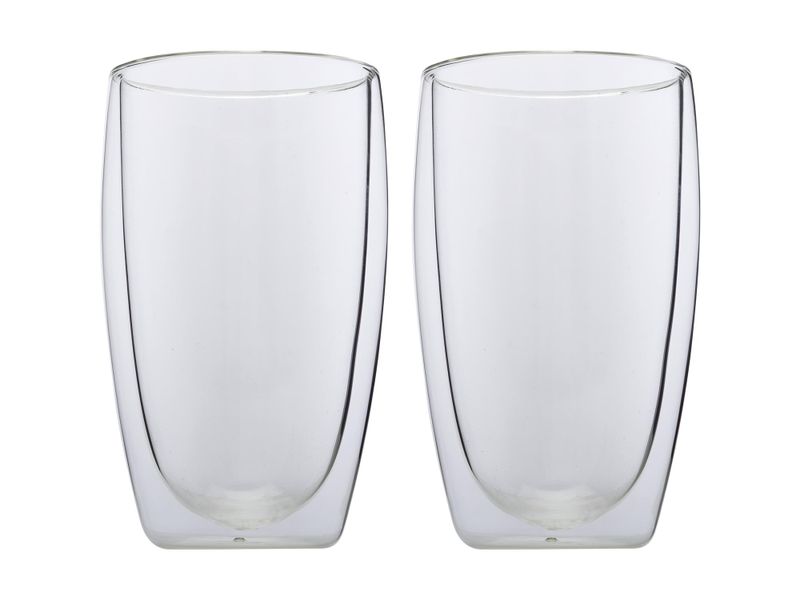 Maxwell and Williams Blend Double-Wall Cup 450ml - Set of 2