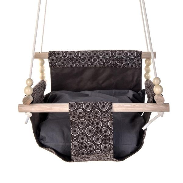 Brown ShweShwe High Back Baby / Toddler Swing