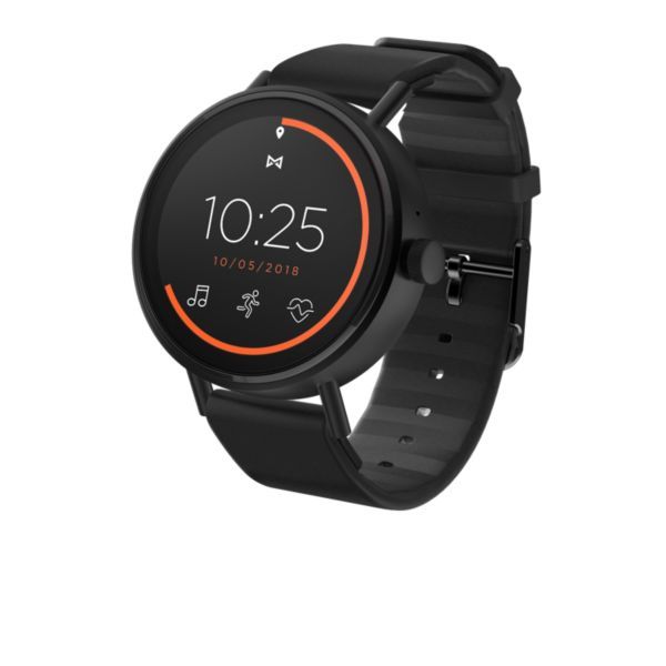 Misfit Vapor 2 Black Silicone Smartwatch - MIS7200