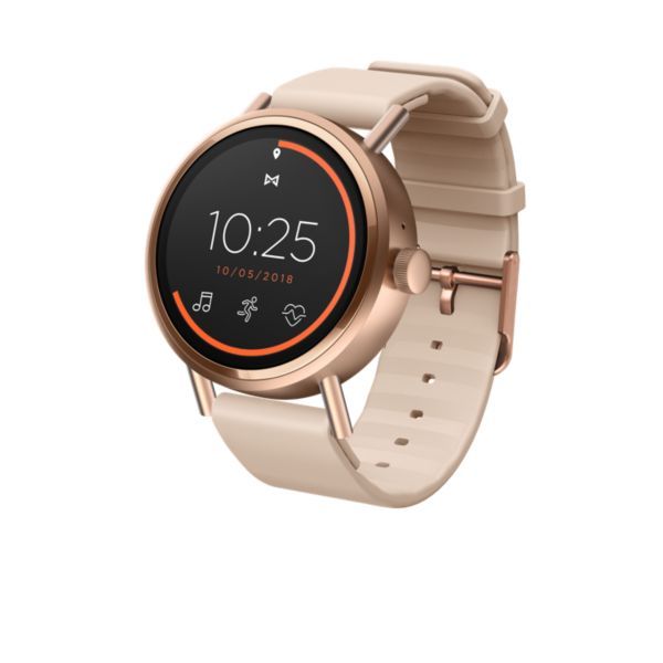 Misfit Vapor 2 Rose Gold Silicone Smartwatch - MIS7104