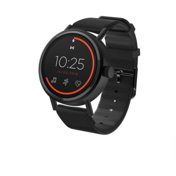 Misfit Vapor 2 Black Silicone Smartwatch - MIS7100