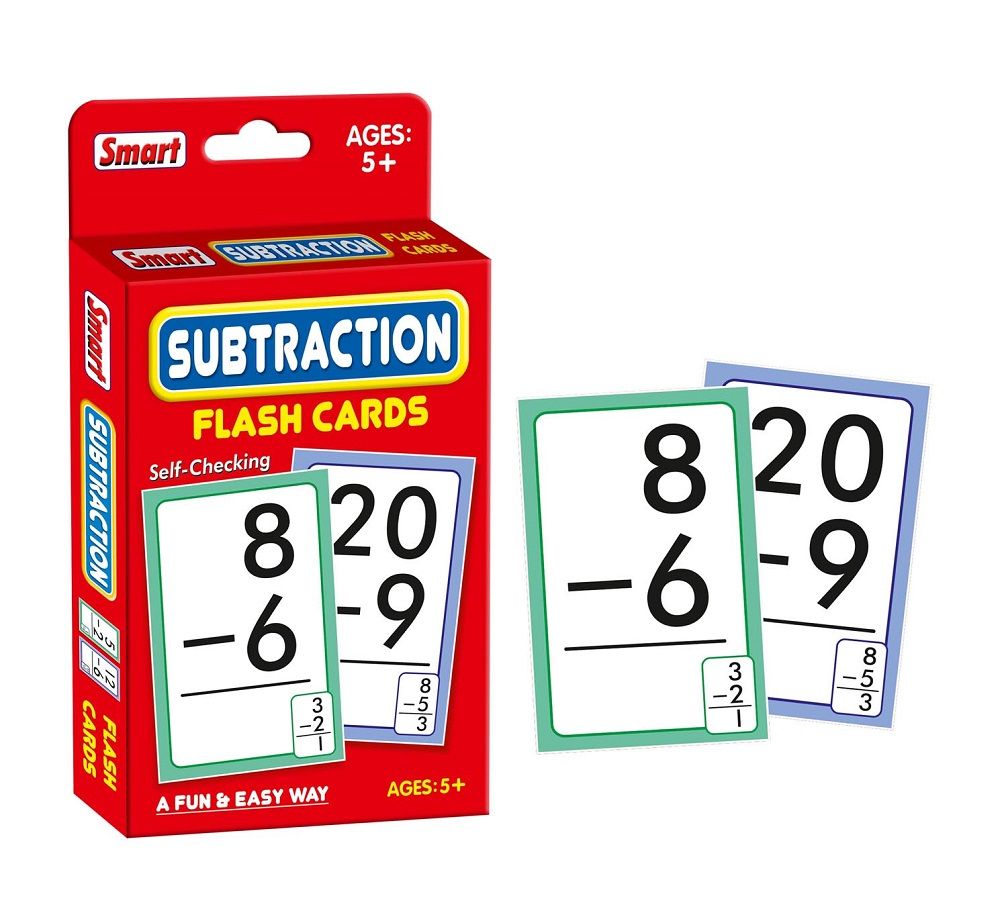 Creatives Subtraction Flash Cards Shop Today. Get it Tomorrow!