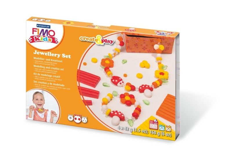 STAEDTLER Set Mod.clay Fimo kids C&amp;P flower