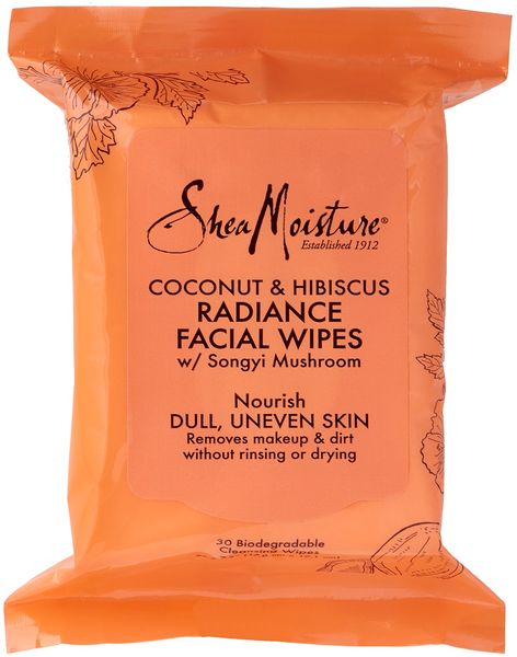 Shea Moisture Coco Hibiscus Facial Wipes 30