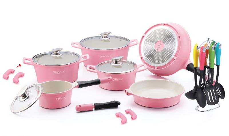 Royalty Line Limited Edition Ceramic Coating Cookware 21 Piece Set