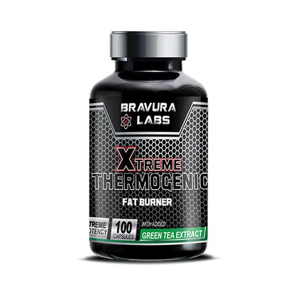 Bravura Labs X-Treme Thermogenic Fat Burner - 100 Capsules
