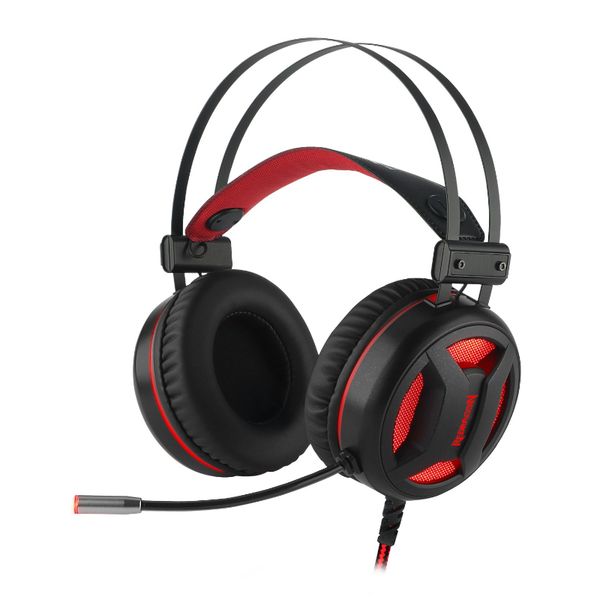 Redragon MINOS Virtual 7.1 Wired USB PC Gaming Headset - Black