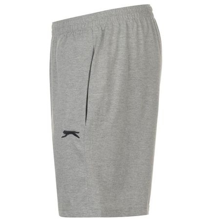 Slazenger Mens Jersey Shorts - Grey 