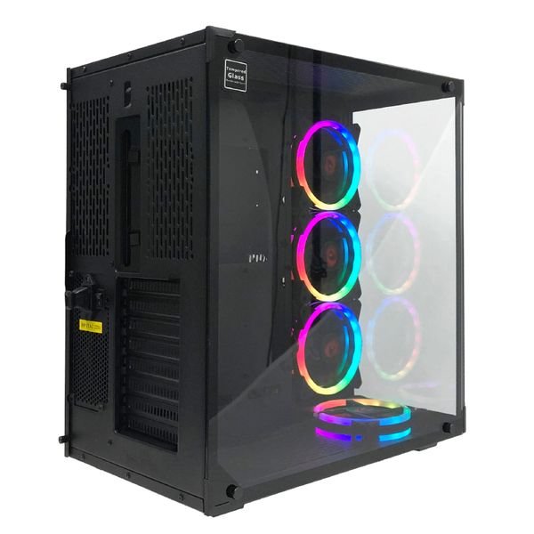 Redragon Wideload Tempered Glass RGB ATX Gaming Chassis
