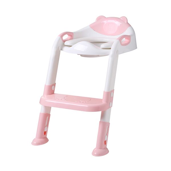 Wanner Tech Children's Toilet Ladder - Pink