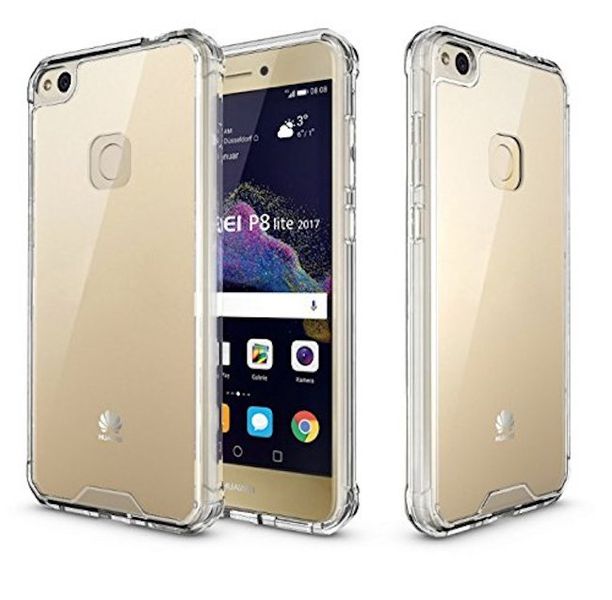 Boo Shockproof TPU Gel Cover for Huawei P8 Lite 2017 - Clear