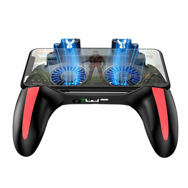 Gamepad for Smartphones with Cooling Fan and 5000mah Powerbank