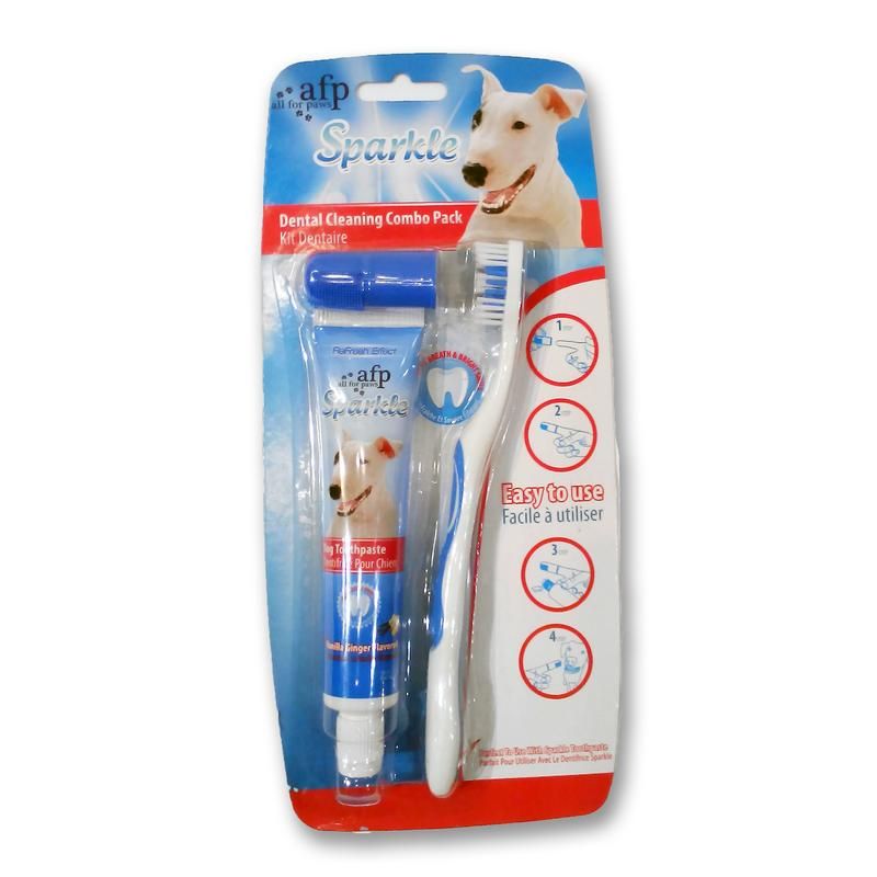 afp sparkle dog toothpaste