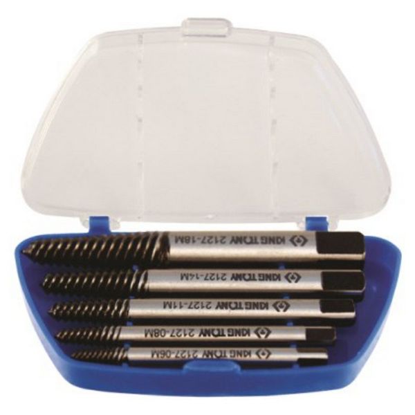 King Tony Screw Extractor Set 5 Pieces