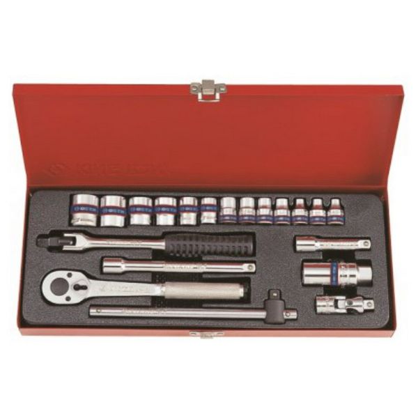 King Tony Socket Set 3/8"Dr 6-22mm 6 Point