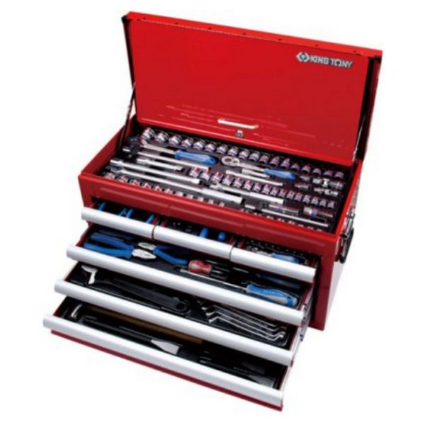 King Tony Combination Tools Chest Set Metric and Imperial 219 Pieces