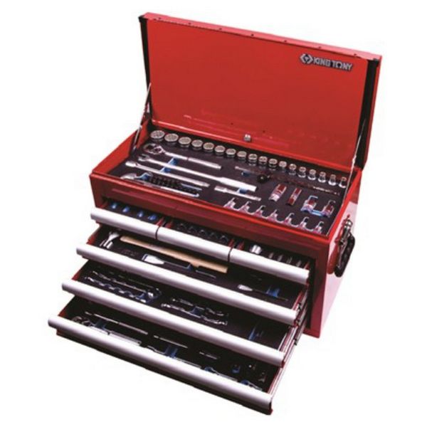 King Tony Mechanic Tool Chest Set Metric 196 Pieces