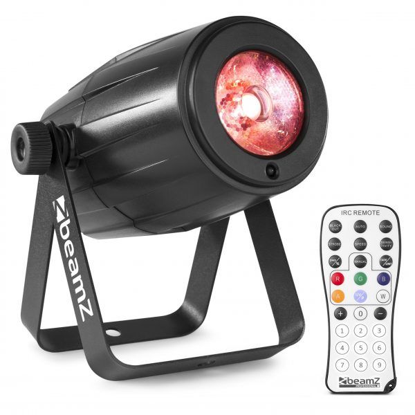 Beamz PS12W LED Pinspot RGBW IR