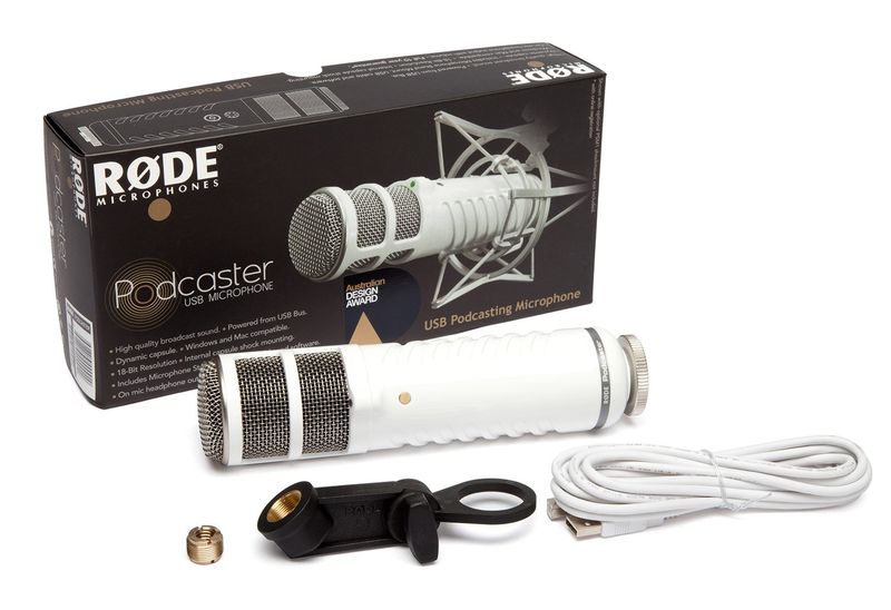 Rode - Podcaster MKII - Broadcast Quality Cardioid USB Microphone