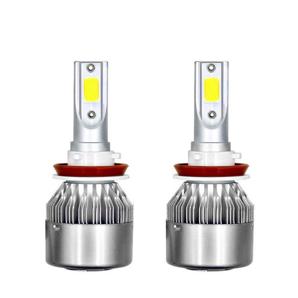 C6-H11 LED Headlight 8000K Colour All In One Compact Design